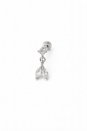 Gümüş Sallantılı Piercing