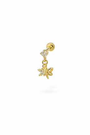 Gümüş Sallantılı Piercing