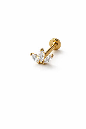 Gümüş Baget Piercing
