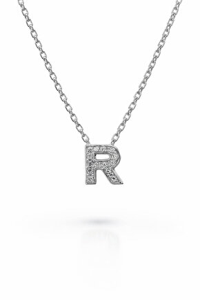 R Minimal Harf Kolye