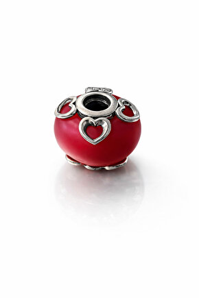 Mat Kırmızı Murano Charm