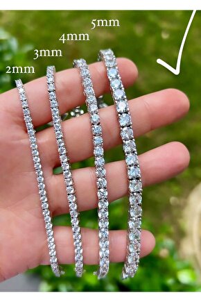 5 mm 16,5 cm Suyolu Bileklik