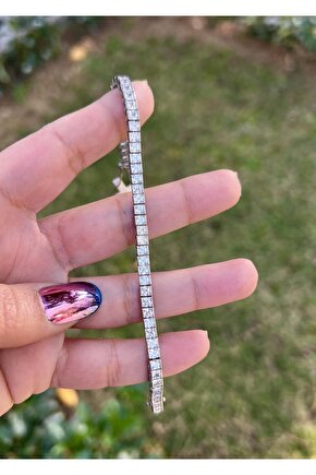 4 mm 17 cm Kare Suyolu Bileklik