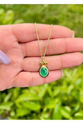 Paraiba Taşlı Kolye