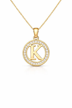 K Harfi Planet Kolye