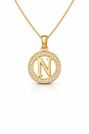 N Harfi Planet Kolye