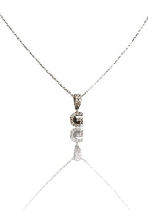 Taşlı Mini Harf Kolye