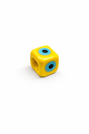 Sarı Gözlü Murano Cam Charm