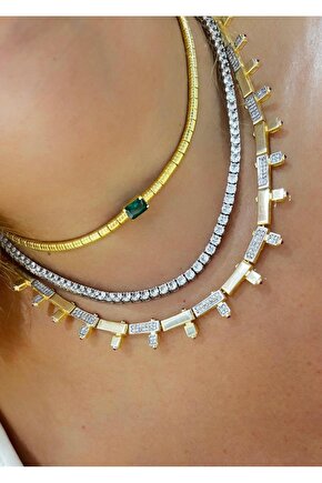 Bety Bambu Choker Kolye