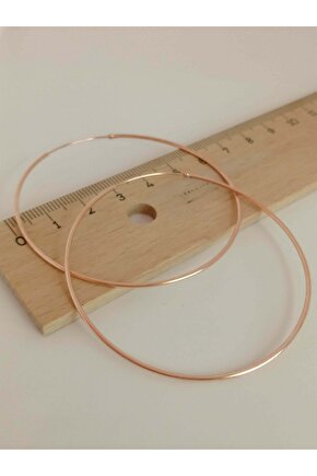 İnce Halka Küpe Çap:6 cm