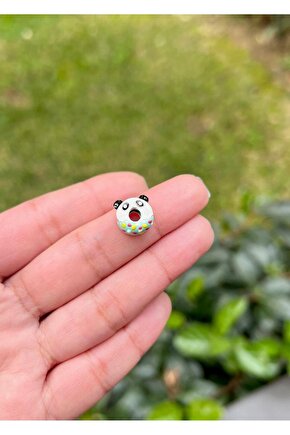 Panda Donut Charm