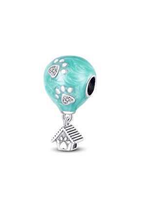 Patili Balon Ev Charm