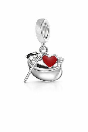 Sallantılı Aşk Sandalı Charm