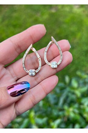 Mery Oval Küpe