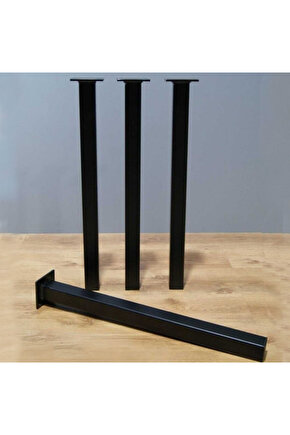 Mutfak Masası Profil Masa Ayağı - 1 Takım (4 Adet)  6x6x68(h)cm