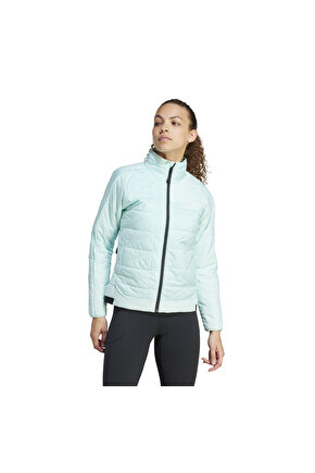 IB1099-K adidas W Multı Ins J Kadın Ceket A&ccedil;ık Mavi
