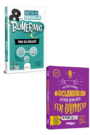8. Sınıf Fen 32 Hafta Deneme + Ankara Yayınları Fen Soru Bankası
