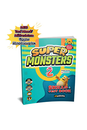 Super Monsters Grade 2 - Test Book  Belgin Koçlar  YDS Publishing  9786257866835