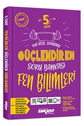 Ankara Yayıncılık 5.Sınıf Güçlendiren Fen Bilimleri Soru Bankası