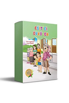 Eğitici Öyküler (8 Kitap Takım Kutulu)  Kolektif  Bizim Kupa Yayınları  9786052285015