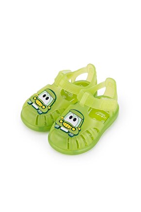 Çocuk Cırtlı Sandalet S10321 Tobby V.Car YEŞİL