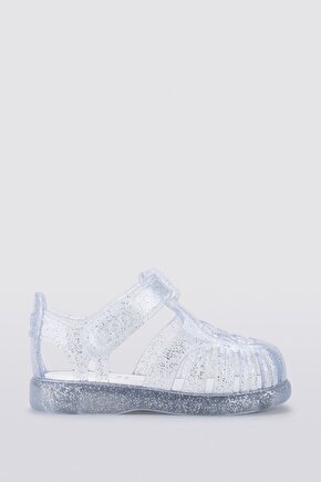Tobby Gloss Glitter Çocuk Gri Sandalet S10308-ıgr091