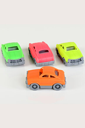 MINIQ CITY CAR AUTO NEON 12 ADET OYUNCAK ARABA