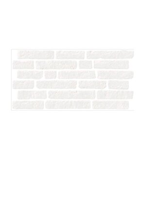Brick Beyaz Yer Duvar Seramiği
