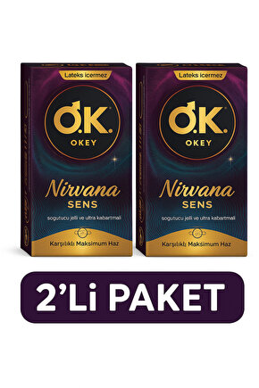 Nirvana Sens Prezervatif 8*2