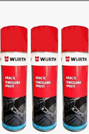 Araç İçi Temizleme Spreyi 500ml × 3lü