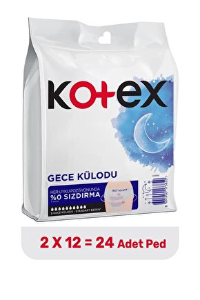 Regl Gece Külodu 2’li 12 Paket (24 Adet)