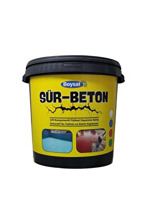 Sür-Beton 2K Dekoratif Su Yalıtım ve Zemin Kaplaması 20 Kg