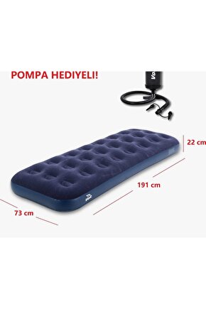 Şişme yatak pompa hediyeli