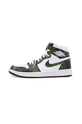 Air Jordan 1 High Golf Camo Erkek Sneaker