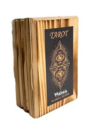 Tarot Kartları Ahşap Kutulu Ahşap Kutulu Tarot