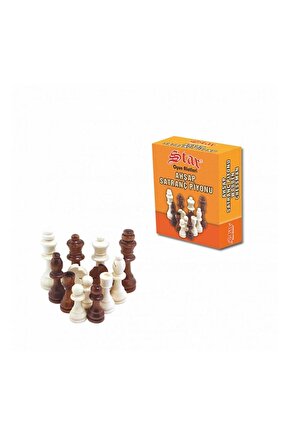 Satranç Piyonu Ahşap No 3 1050248