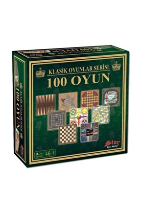 100 Classic Oyun Seti 100 Klasik Oyun Kızma Birader Satranç+