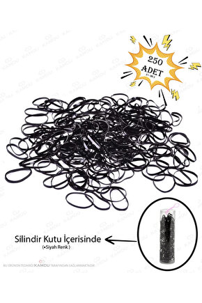 ( 1 Paket ) Saç Örgü Tokası , Lastik Toka, Çok Tokası, Kutulu Lastik Toka