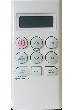 Bek o 30725 Ekolojik Inverter Klima Kumandası