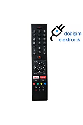 Toshib a Ct-8556 Smart Lcd Led Tv Kumandası Mikrofonsuz