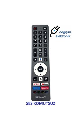 Conti Ct50Gt300U Google Tv Kumandası Mikrofonsuz