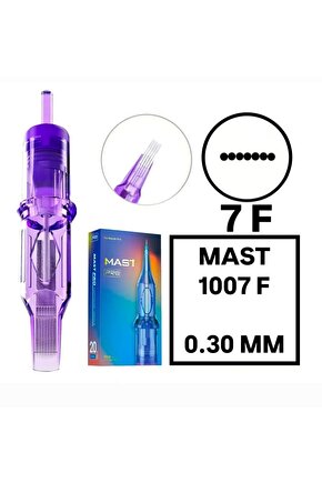 Pro Cartridges 1 Kutu - Pro - 1007 F - 0.30mm -  Kartuş Dövme ve Kalıcı Makyaj İğnesi