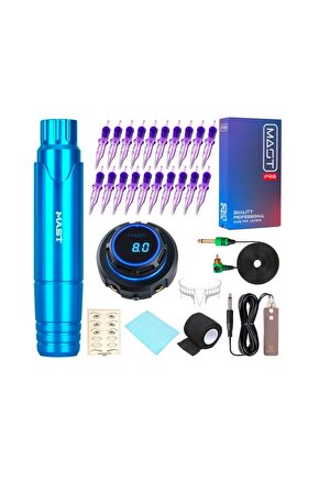 1 Set MAST P10 Kalıcı Makyaj Power Supply Cihaz (LIGHT BLUE) Resimde ki Ürünler Gönderilir