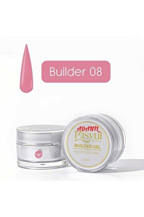 Misyul 30 ml Profesyonel Builder Gel 08 Şeker Pembe