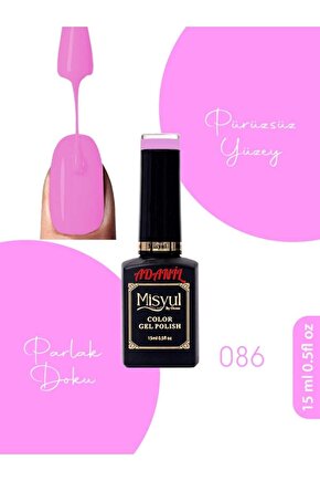 15 ml Misyul Profesyonel Kalıcı Oje Mis-086