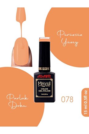 15 ml Misyul Profesyonel Kalıcı Oje Mis-078