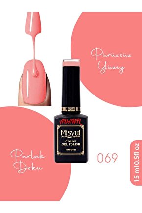 15 ml Misyul Profesyonel Kalıcı Oje Mis-069