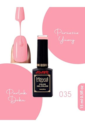 15 ml Misyul Profesyonel Kalıcı Oje Mis-035