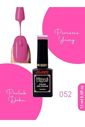 15 ml Misyul Profesyonel Kalıcı Oje Mis-052