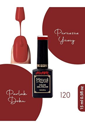 15 ml Misyul Profesyonel Kalıcı Oje Mis-120